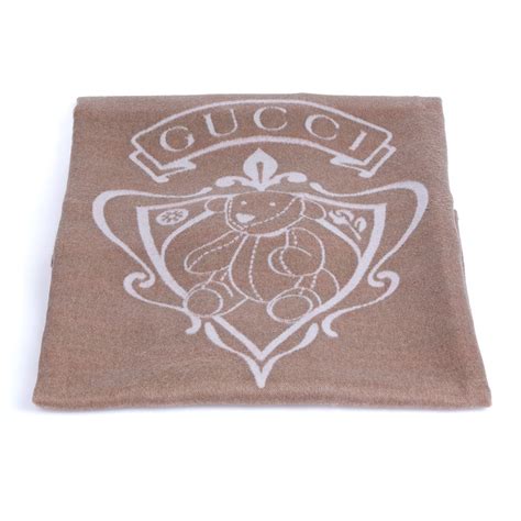 designer baby blanket gucci|farfetch gucci kids blanket.